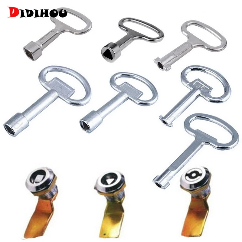 Junejour Универсальная панель ключ замок треугольник квадратная розетка шкафчик