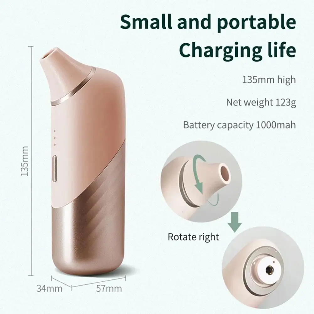 

HD Visual Electric Blackhead Remover Blackhead Instrument Pore Cleaner Pores Shrinking Cleaner Beauty Tool