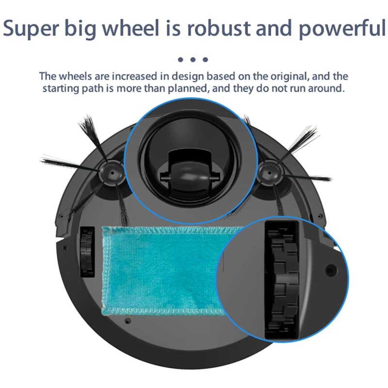 

Smart Robot Vacuum Cleaner App Remote Control Multifunctional Wireless Sweeping Robot Automatic Dust Removal Cleaning Sweeper