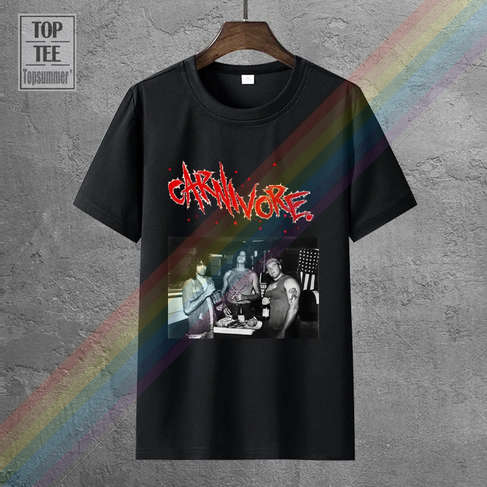

Carnivore Party Peter Sttele Type O Negative Thrash Punk Band New Black T-Shirt