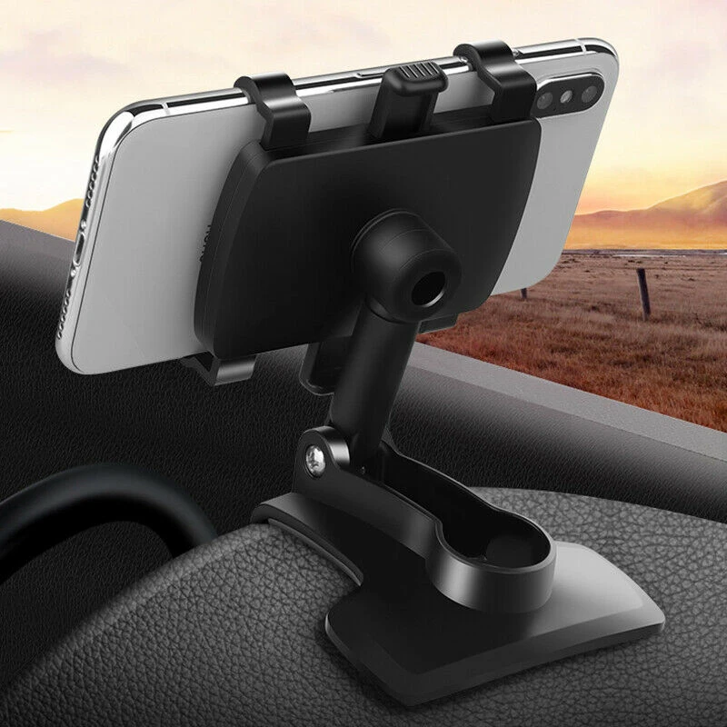 

Автомобильный держатель для телефона на 360 градусов, универсальная стойка для телефона, держатель для приборной панели автомобиля, фиксиро...