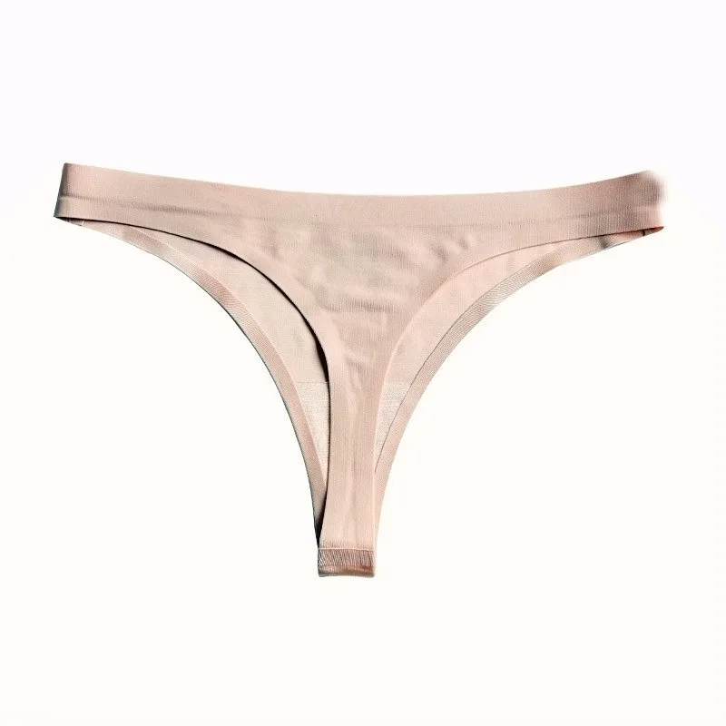 Сексуальные женские T-брюки с шелковой футболкой женское нижнее белье t-образной