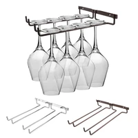 niceyard double row wine rack glass holder stemware home bar pub holder hanging bar hanger shelf kitchen tools