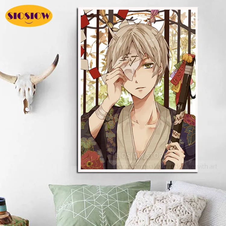 Мультфильмы сделай сам постер алмазная живопись аниме фигурки японские