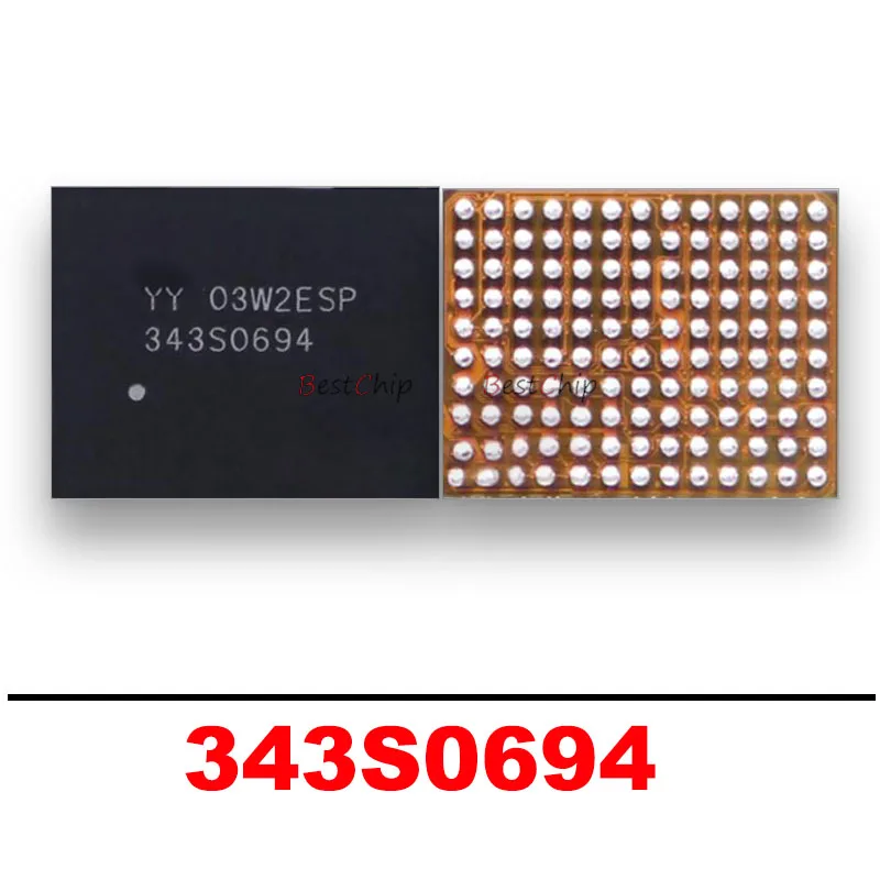 

10 шт./лот IC Touch Black 343S0694 U2402 Reball IC Meson, контроллер сенсорного экрана для iPhone 6 6P, интегральная схема