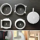 Портативное уплотнение для оконного кондиционера, тканевая пластина для замка на вентиляционное отверстие, комплект для герметизации шлангов и раздвижных дверей