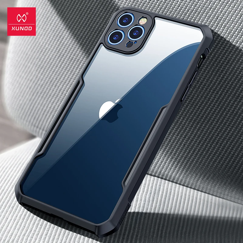 Для iPhone12 Pro Max 6 7 дюймов Чехол ударопрочный XUNDD прозрачный чехол Защитная крышка