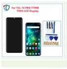 6,47 дюймов для TCL 10 PRO T799B 799H смартфон Дисплей ЖК кодирующий преобразователь сенсорного экрана в сборе Замена