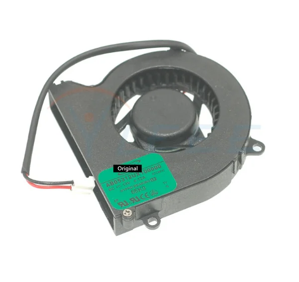 Оригинальный 100% рабочая AB05312UX100000 DC 12V 0.12A 2 провод Сервер вентилятор