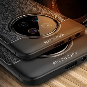 For Huawei Mate 40 Pro Case Cover Mate40 Luxury Leather Soft Silicone
Shockproof Bumper Phone Back Case For Huawei Mate 40 Pro