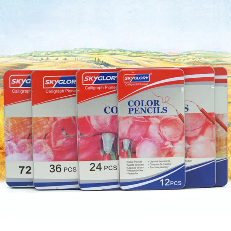 36 цветов карандаши для рисования высокого качества художника живопись масляный