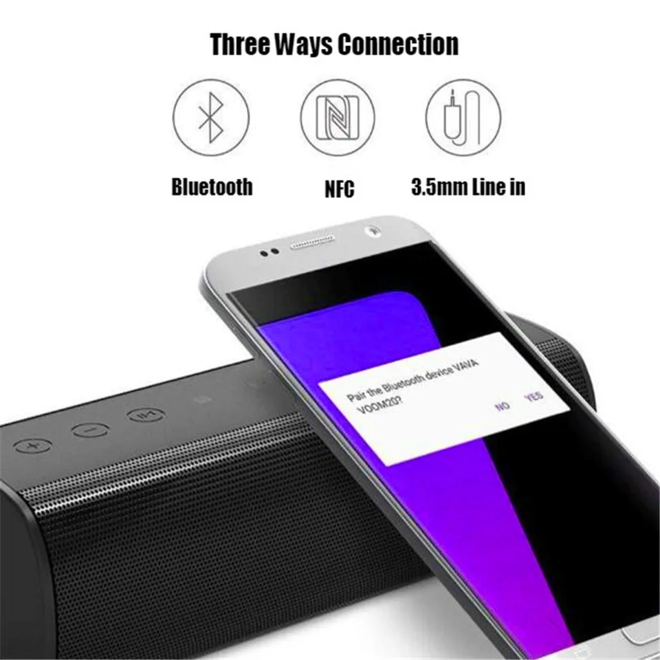 Boombox Bluetooth динамик Hifi музыкальный центр акустическая система Woofer Aptx звуковая