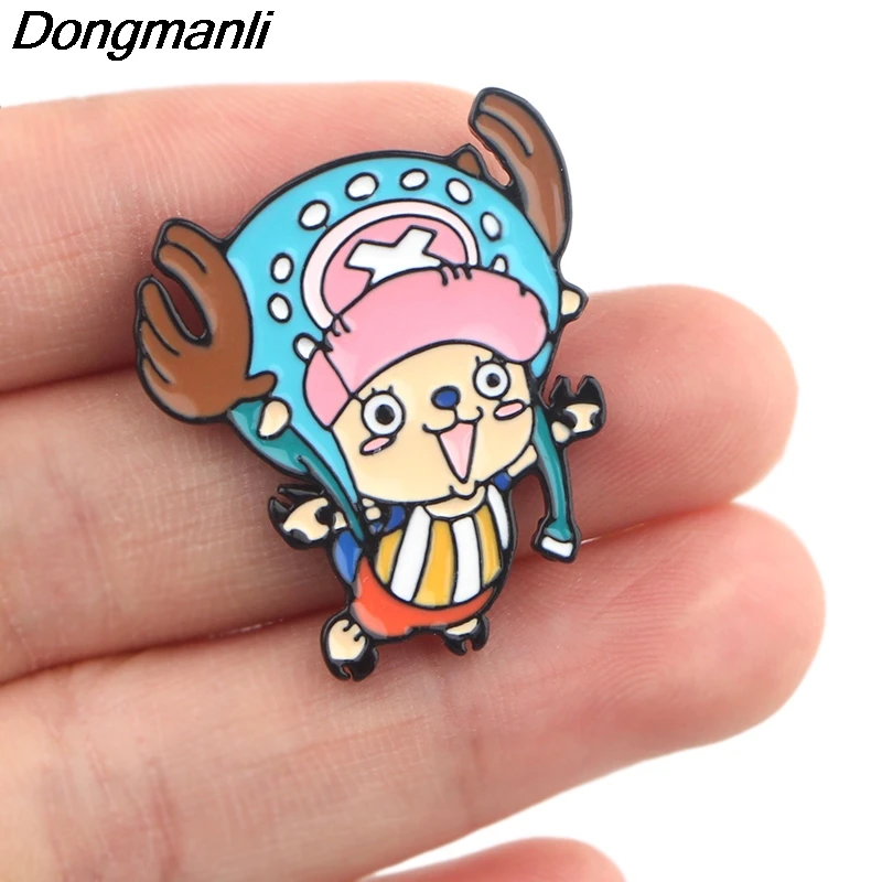 P4301 Dongmanli аниме одна деталь Эмаль Булавка нагрудные значки булавки и броши милые ювелирные изделия для детей Подарки
