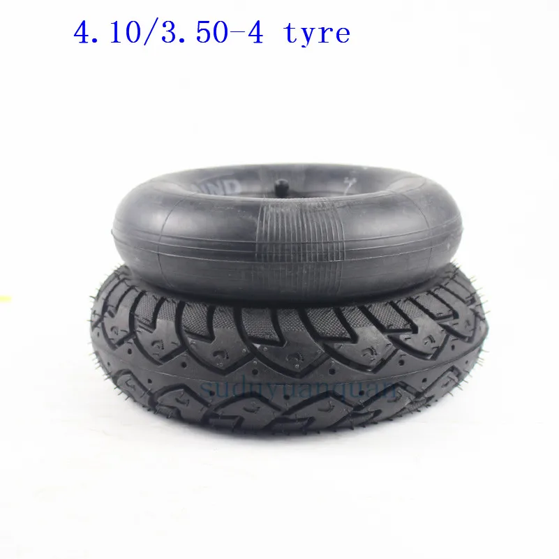 

10 дюймов 4,10 3,50-4 шина 4,10-4 наружная шина внутренняя трубка подходит для электрического трехколесного велосипеда тележка скутер склад автомобиль