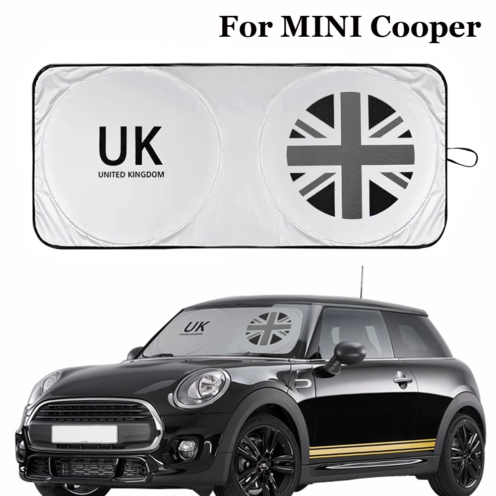 Автомобильный козырек от солнца для MINI Cooper переднего окна с логотипом автомобиля