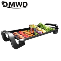 DMWD Outdoor barbecue grill household electric iron pan fish dish smokeless oven nonstick fish furnace electric hotplate