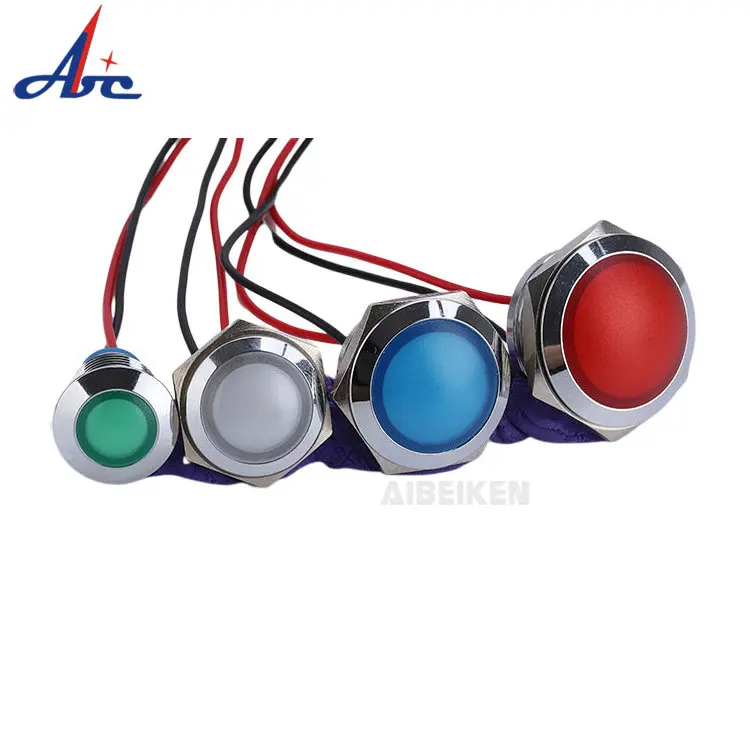 Заводская цена 16 мм индикаторный светильник светодиодный пилотный ing красный