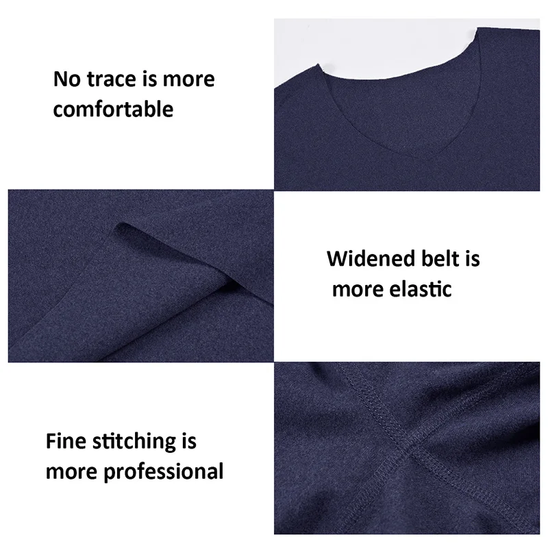 

Men Thermal Underwear Sets Warm Autumn Winter Warm Long Thermo Underwear Set Male Thick Thermal Clothing Suit Inner Wear