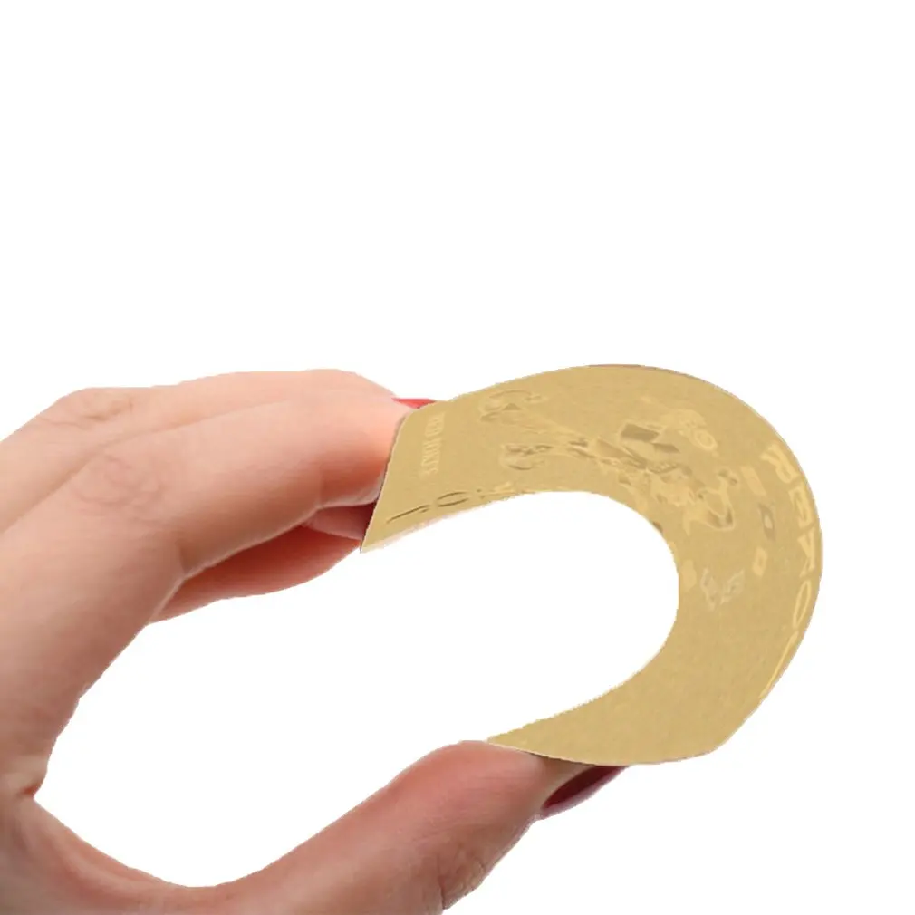 

Waterproof Gold foil Poker Cards Creative plastic Gold Collective Playing Cards