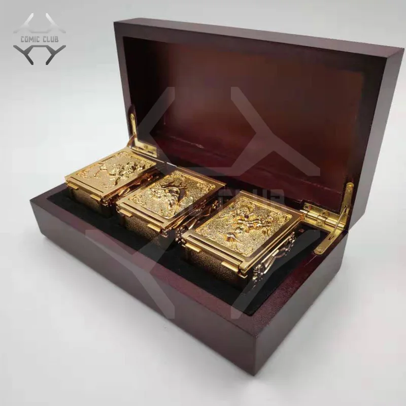 В наличии в клубе комиксов saint seiya cloth myth 3 шт./компл. SOG Овен Телец Gemini из