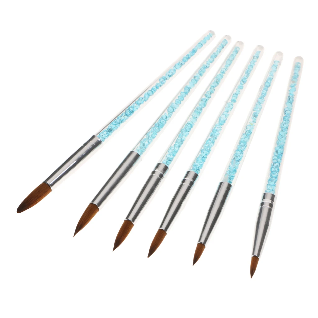 

6pcs Fashion Nail Art Liner Brush Ultra-thin Line Drawing Pen Manicure Tools