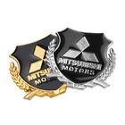 Стайлинг автомобиля, 3D металлические наклейки, значок на окно, наклейки для Mitsubishi Lancer Asx Outlander Pajero l200, аксессуары с эмблемой Galant