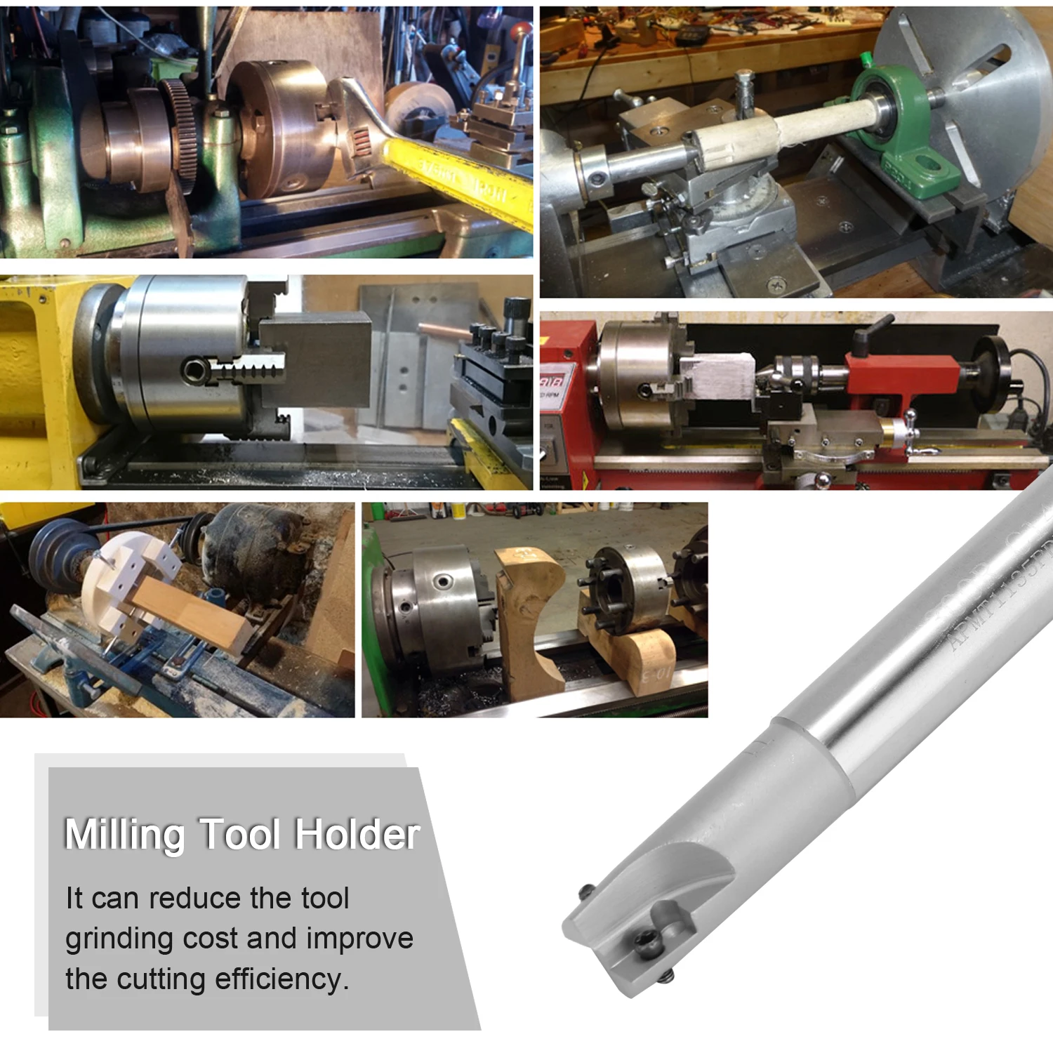 Держатель фрезерного инструмента высокой твердости высокоэффективный токарный