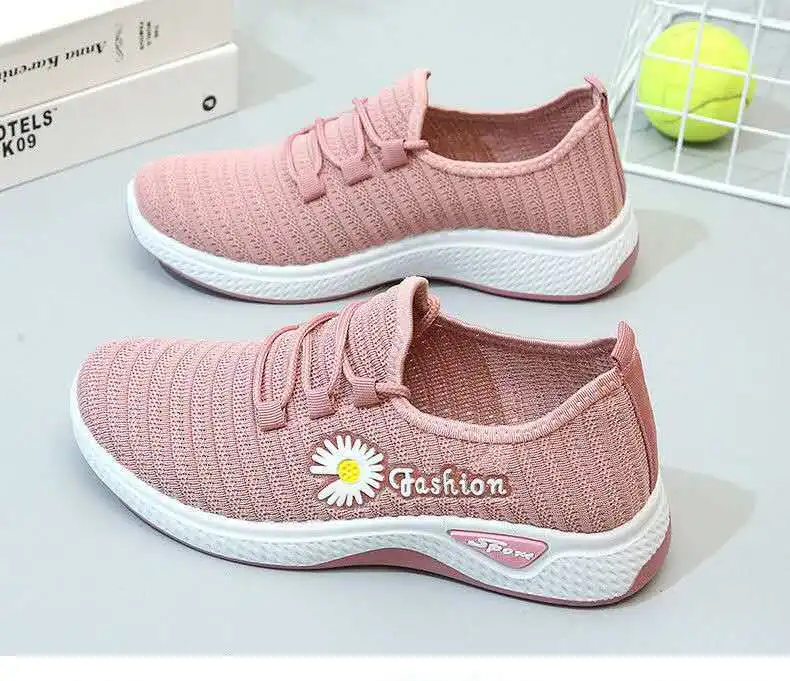 

Новинка 2021 женская обувь с тканевым покрытием дышащие повседневные кроссовки в Корейском стиле