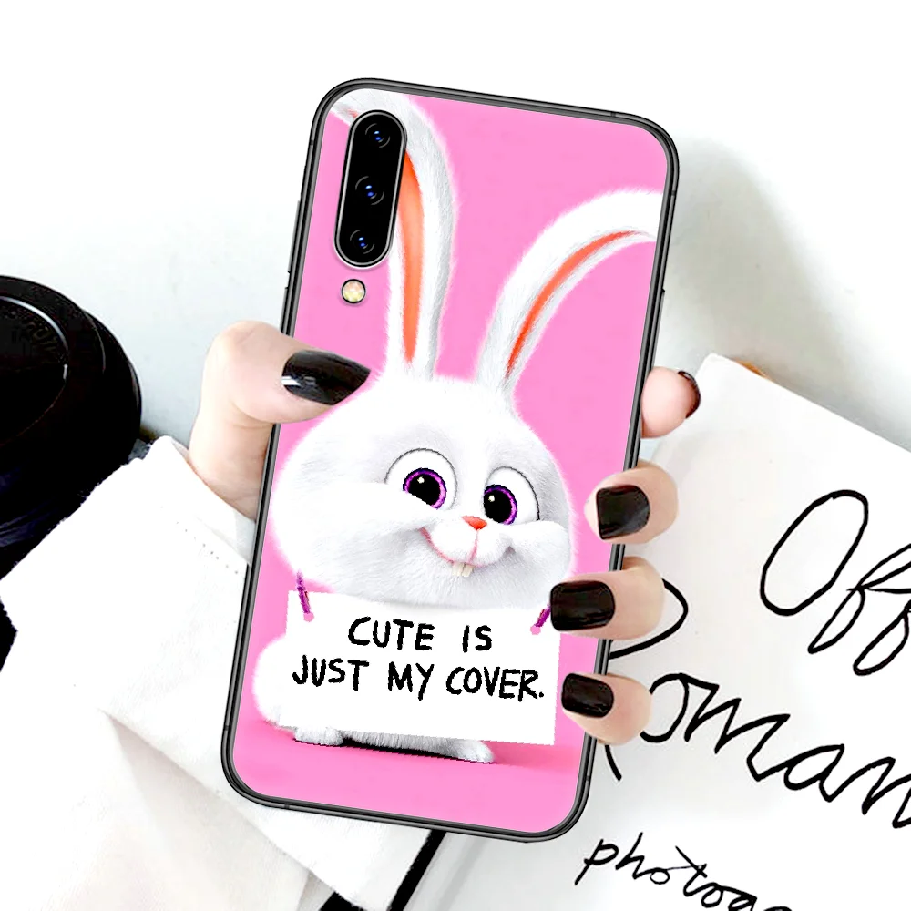 

Cartoon Secret Life Of A Pet Phone Case For Samsung Galaxy A 3 5 7 8 10 20 20E 21S 30 30S 40 50 51 70 71 black Shell Luxury