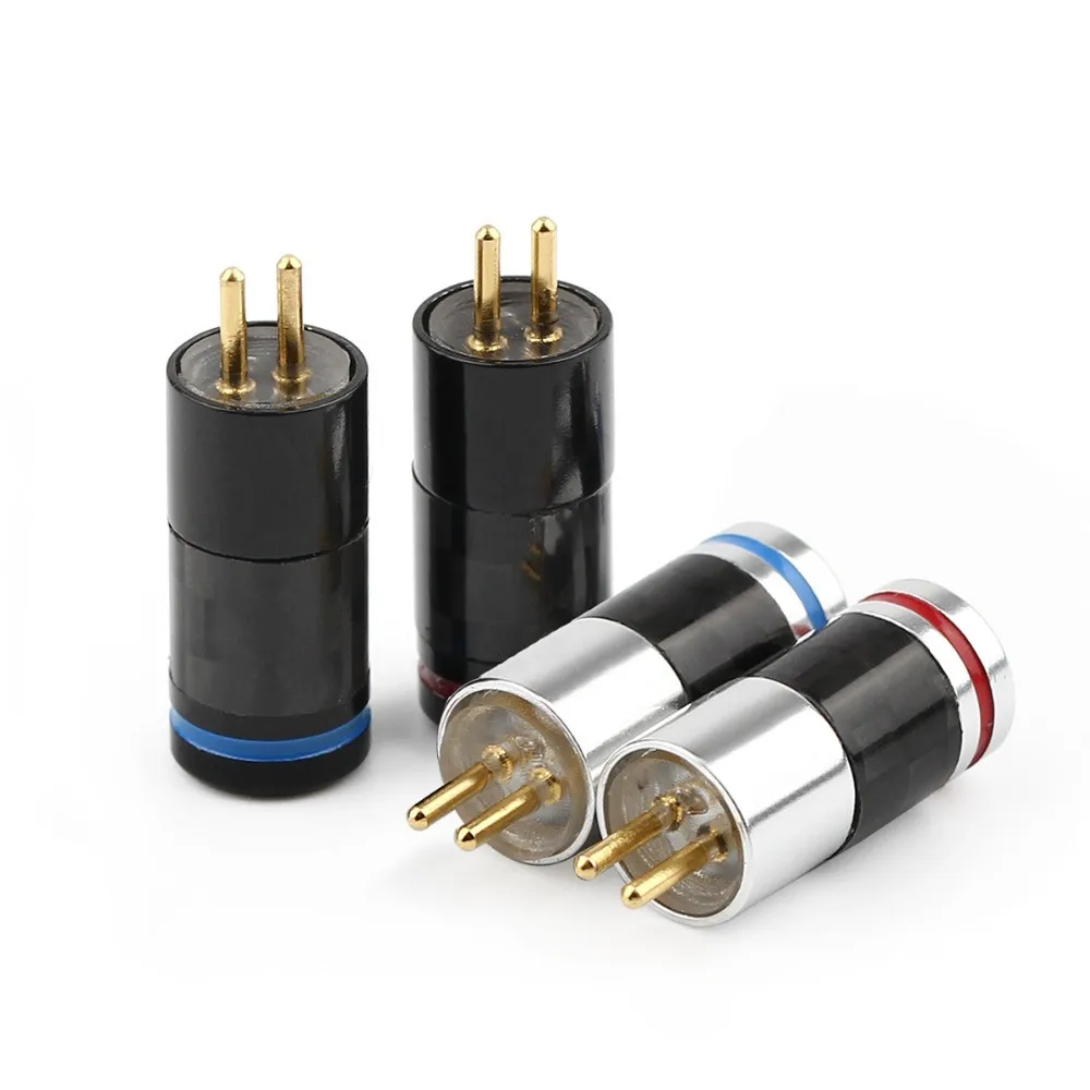 

Clear Housing 0.78mm Earphone Plugs Pin Connector For JH Audio JH16 JH11 Pro Headset Headphone Plug Audio Jack Solder