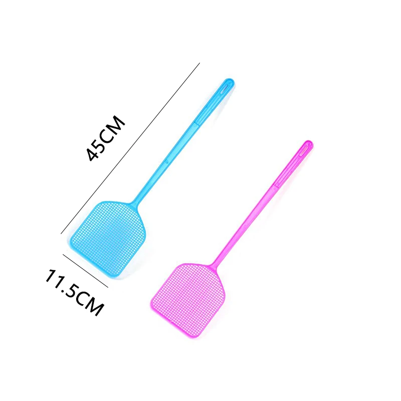 Пластиковая мухобойка с длинной ручкой ручной аппарат для борьбы насекомыми и