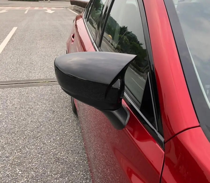 For Mazda 6 Atenza 2020 Back Mirror Covers Reversing mirror case cover Look ABS 2PCS Cover paste Side | Автомобили и мотоциклы