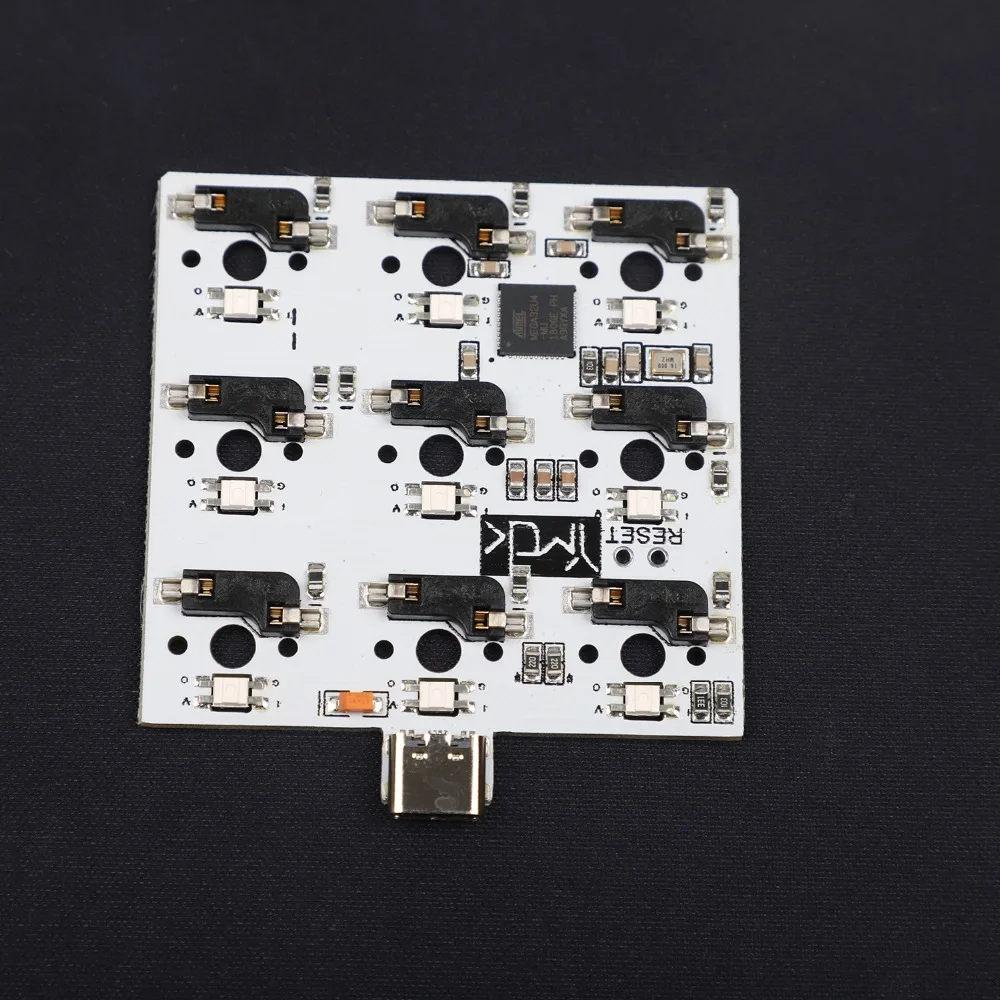 9 клавиш YMDK RGB QMK Hotswap поддержка макросъемки функция типа C MX переключатели механическая клавиатура Numpad для игр фотошоп