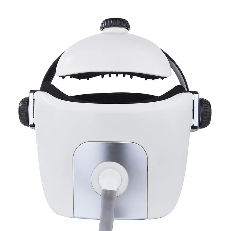 

Eyes Head Massage Helmet Automatic Electric Heating Air Pressure Vibration Therapy Massager Music Muscle Stimulator Health Care