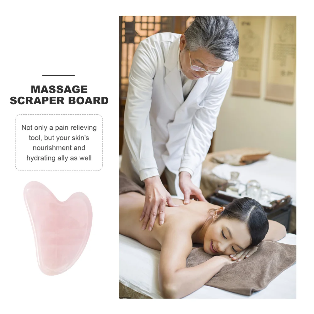 

Facial Beauty Tool Face-lift Massager Massaging Scraping Plate Board for SPA Relaxing )