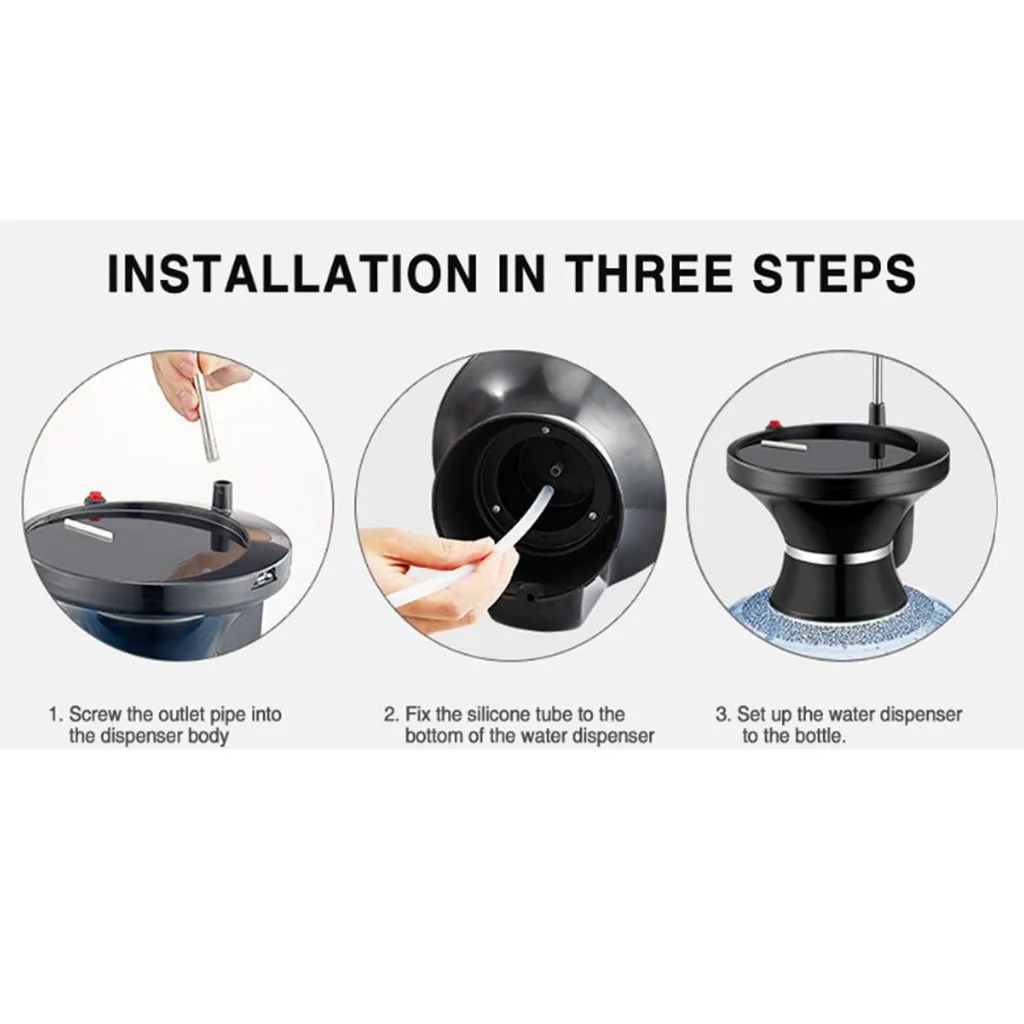 keuken kitchen accessories Smart Tray Pumper Electric Water Heater Dispenser Pure Aspirator gadgets | Дом и сад