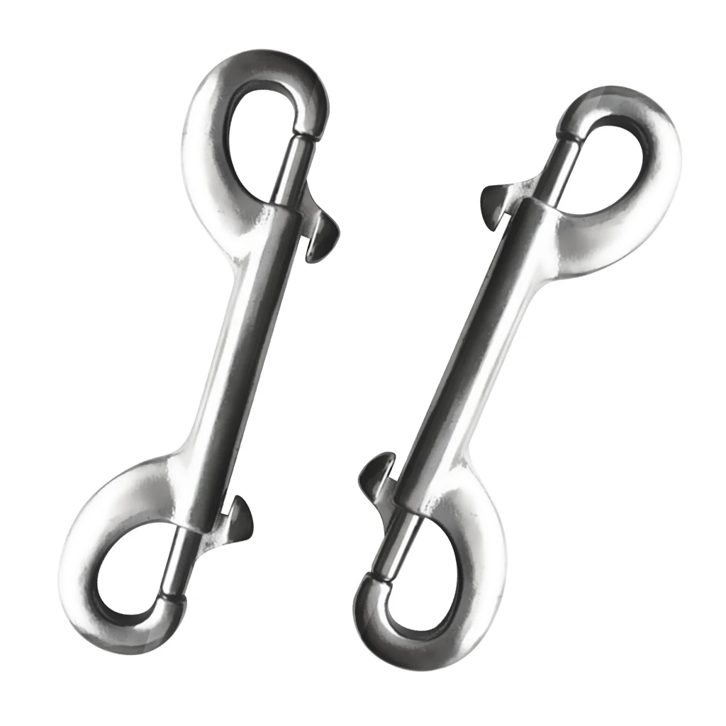 4 шт. из нержавеющей стали Двухсторонний болт защелки триггер крючки собаки