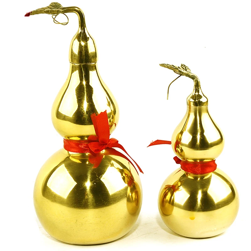 Лидер продаж! Традиционная китайская натуральная Тыква фэн шуй латунная
