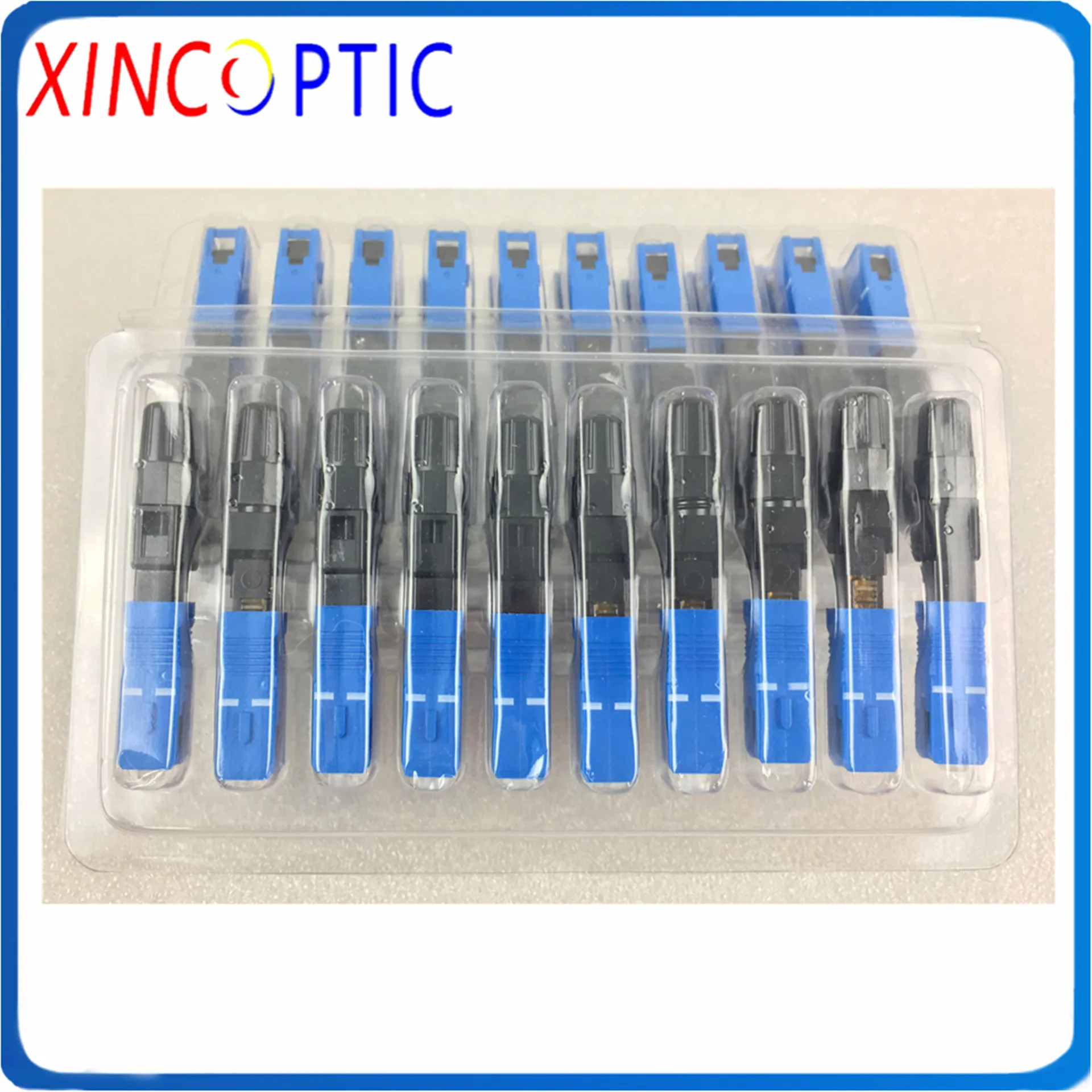 SC/UPC SC/APC встроенный быстрый разъем 55 мм SC FTTH одномодовый оптический Волоконно