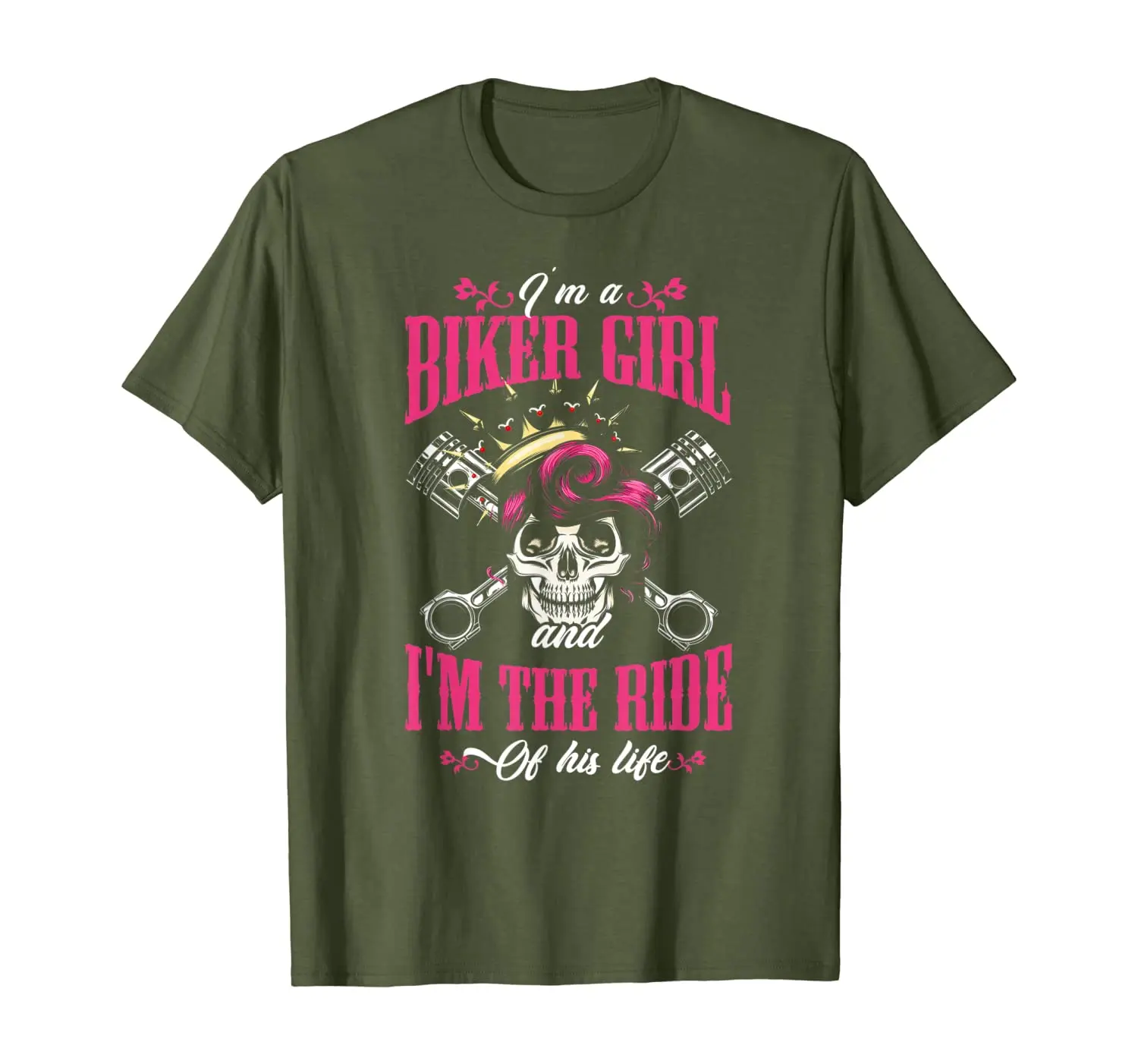 

Я байкера, девочка, и я использовать в качестве своей жизни футболка