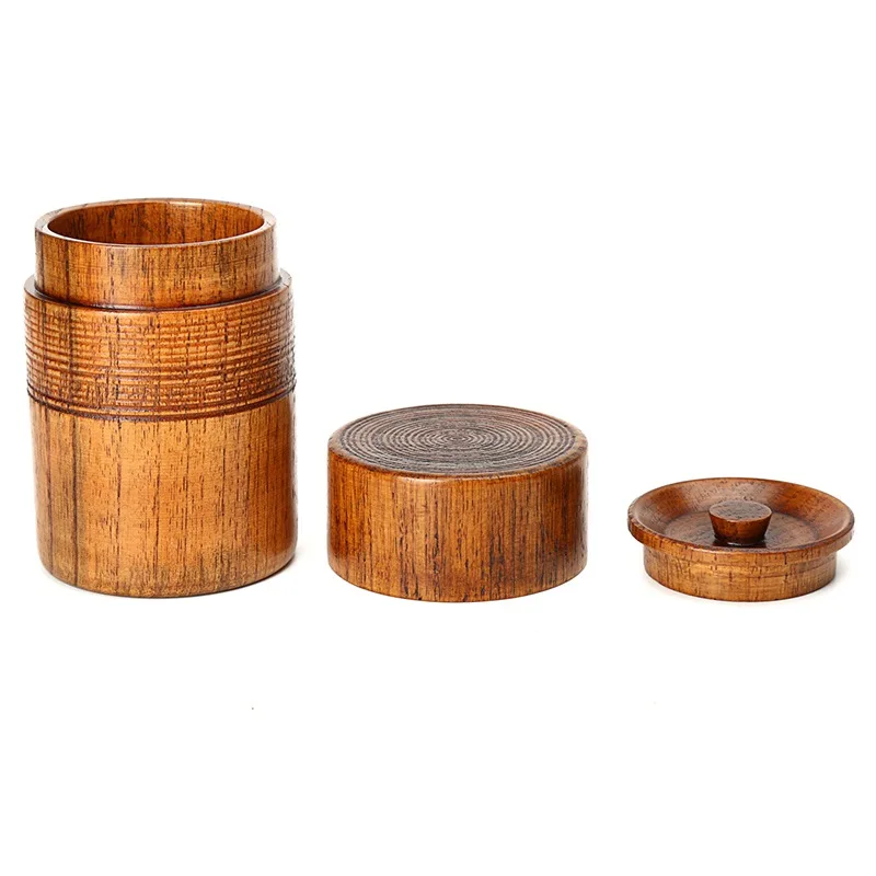 

New Three Sets Of Bowls Creation Creative-wooden Tea Set Combination Teapot With Cover Tea Cans
