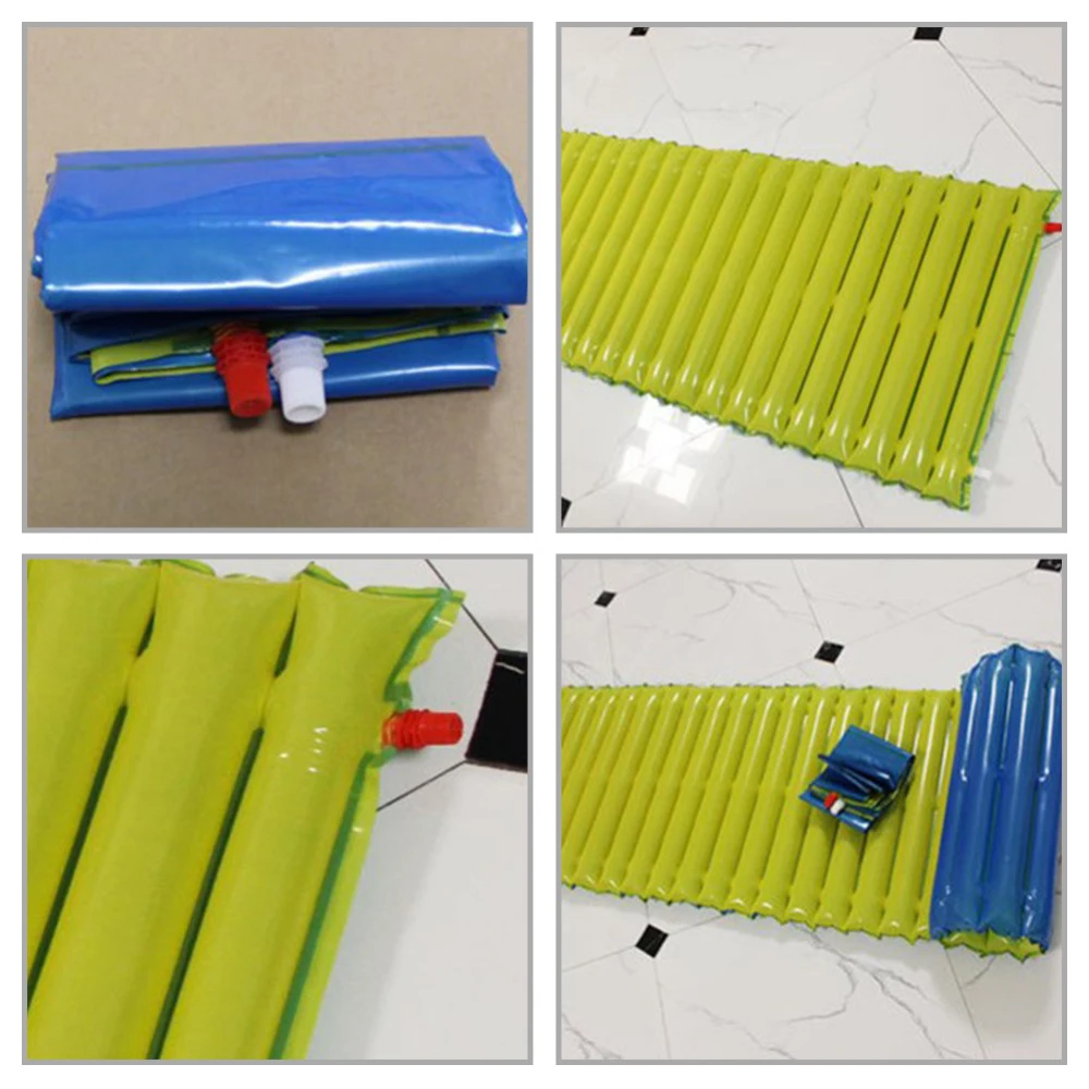 Одиночной трубки воздуха чрезвычайных надувной матрас Открытый надувные