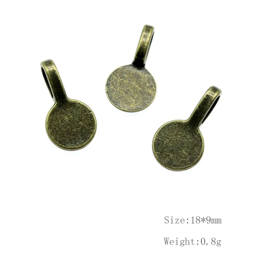 

Malzahar 30 Pieces Bails Jewelry Findings Components Handmade Gifts Crafts