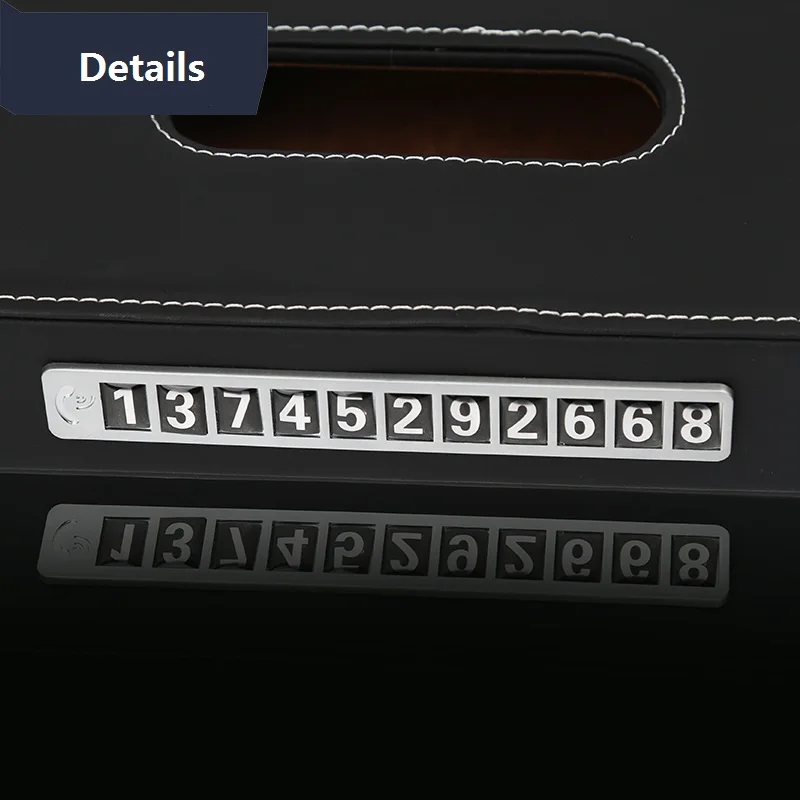 Многофункциональный автомобильный блок тканевый ящик подлокотник приборной