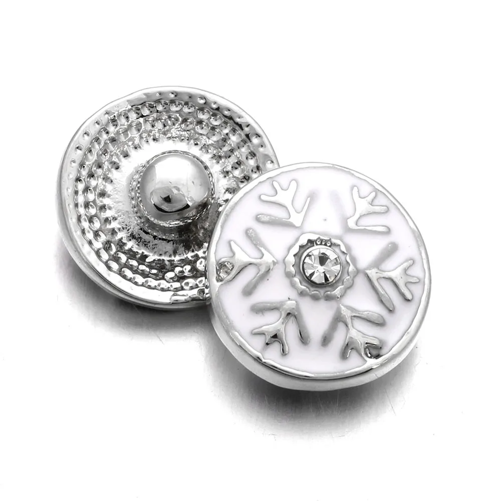 10 шт./лот Рождественская Снежинка 12 мм ювелирное изделие смешанный стиль