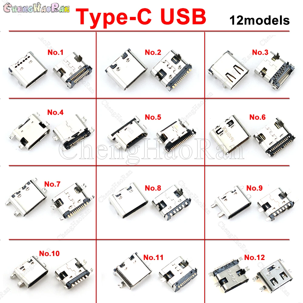 12 режимов Тип C 6 24 Pin SMT гнездовой разъем USB 3 1 гнездо SMD DIP ДЛЯ Huawei Samsung Lenovo PCB Design DIY
