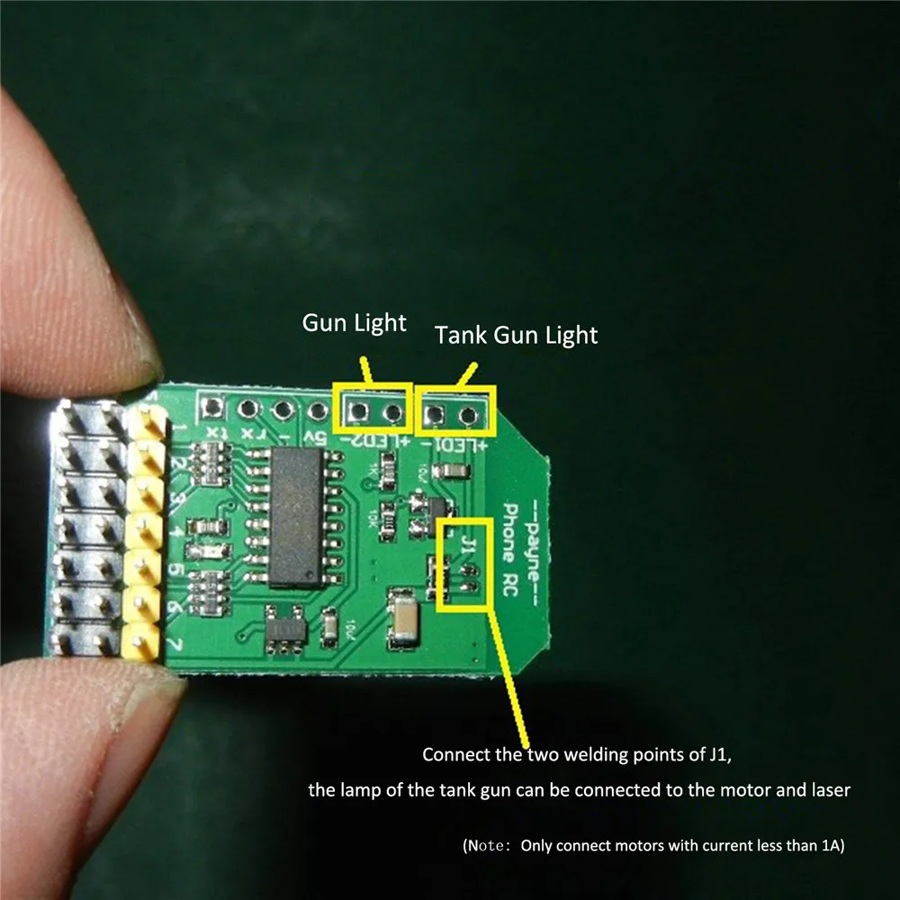 Для радиоуправляемого автомобиля лодки DIY Модель запасная часть 1 шт. 7CH Bluetooth