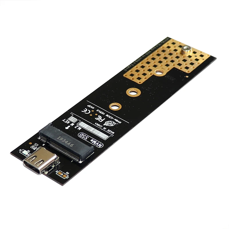 NVME USB 3.1 adapter case nvme ssd m.2 to usb m2 USB3.1 enclosure for 2280 2260 2242 2230 SSD chip RTL9210 NEW | Компьютеры и офис