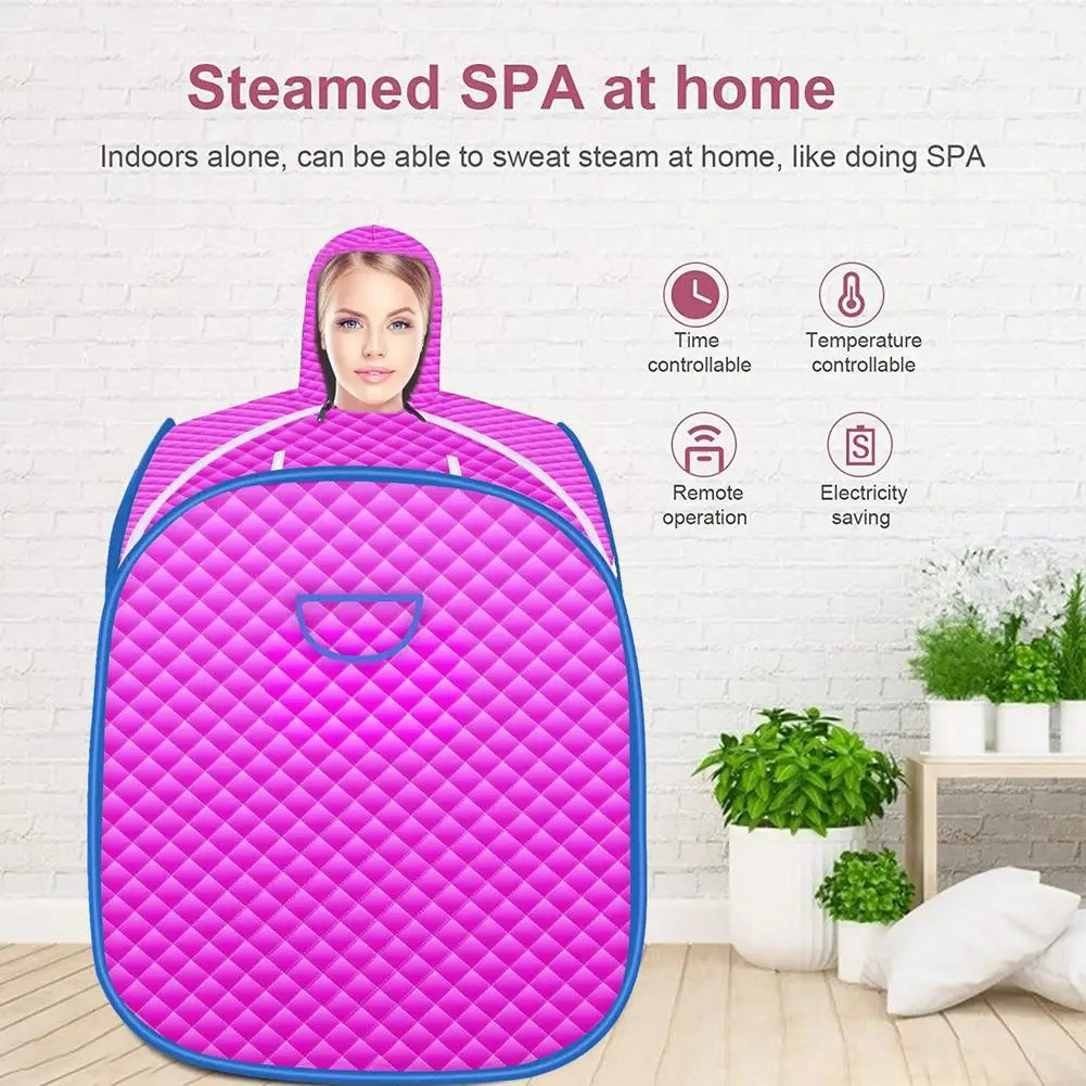 Портативная Складная Паровая сауна генератор салона спа комната палатка паровой
