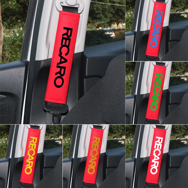 2 шт. Хлопок Чехол на автомобильный ремень безопасности плечевой колодки для